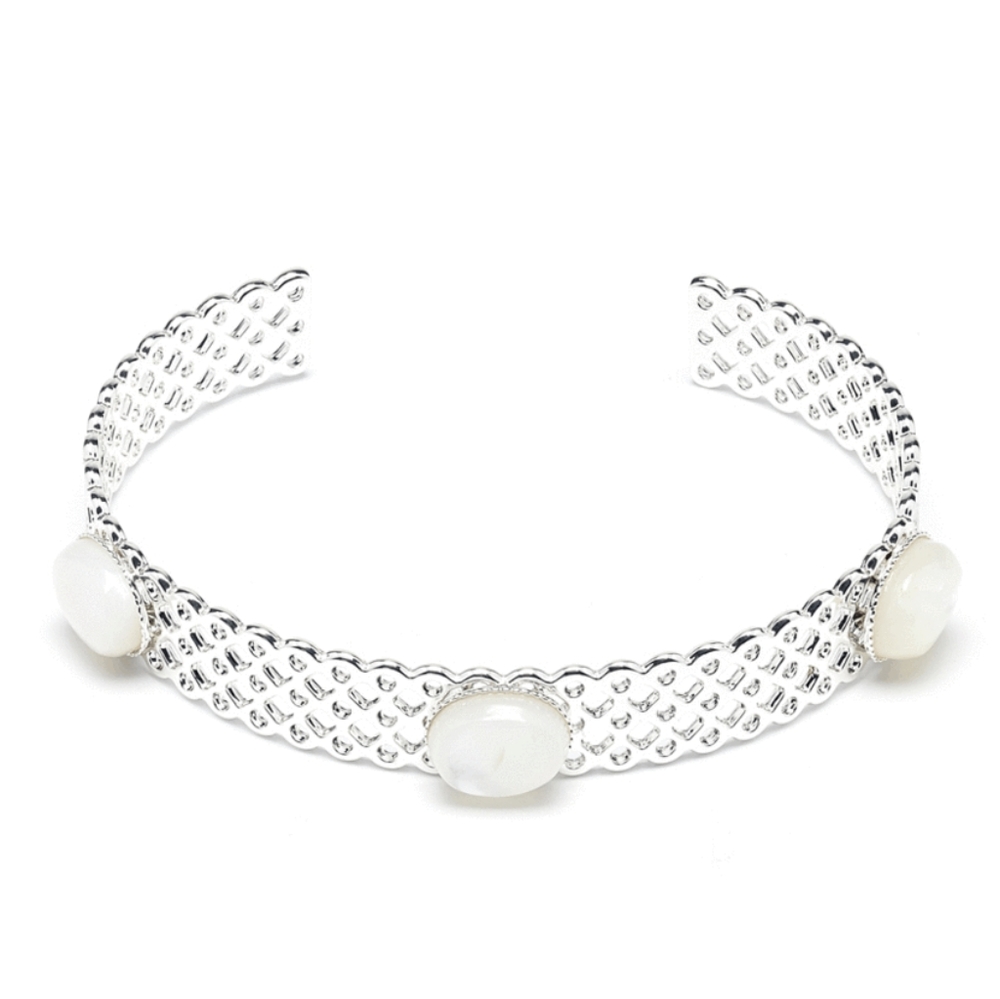 Emma & Chloe La Parisienne Silver Bangle
